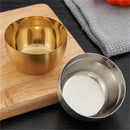 Axyaa Stainless Steel Korean Sauce Cup: Food Grade Spice Dishes for Restaurant