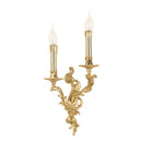 Axyaa Copper Candle Wall Lamp: European Style for Living Room, Bedroom, Dining Room