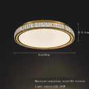 Axyaa Modern Crystal Ceiling Chandelier Dimmable Lighting Fixture