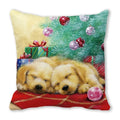 Axyaa Christmas Cat Dog 2023 Pillowcase Snowman Gift Set Decor