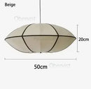 Axyaa Nordic Style Zen Chandelier Silk Lantern LED Pendant Light