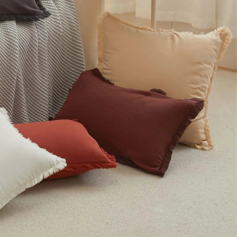 Axyaa Retro Nordic Style Cushion Cover for Living Room Decor