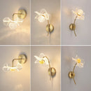Axyaa Flower Shape LED Wall Lamp for Bedroom Living Room Decor