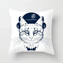Axyaa Cute Animal Print Pillow Cover - 45X45cm