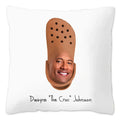 Dwayne Johnson Rock Face Cushion Cover for Sofa by Axyaa - Home Decor Pillowcase