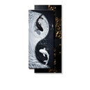 Axyaa Tai Chi Koi Foyer LED Wall Lamp - Modern Hanging Painting for Entrance
