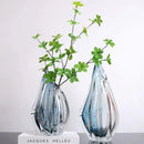 Axyaa Glass Vase: Light Luxury Dining Table & Living Room Flower Arrangement