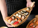 Axya Bamboo Sushi Boat Set for Sashimi & Assorted Cold Dishes