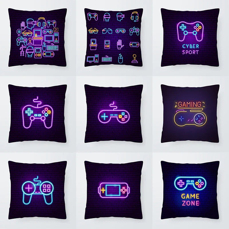 Axyaa Super Hot Gaming Fan Pad Cushion Cover for Living Room Sofa Bed Decor