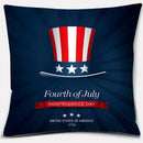 Axyaa LOVE USA Square Pillowcase for Home Decor