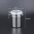 Axyaa Stainless Steel Tea Can Fresh-keeping Jar Grains Container