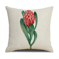 Axyaa Botanical Linen Pillowcase - Ins Style Home Decor - 45CM