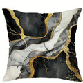 Luxurious Marble Print Pillowcase by Axyaa for Stylish Home Decor