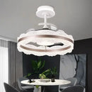 Axyaa LED Ceiling Fan Light with Remote Control - Modern Minimalist Design