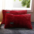 Axyaa Winter Magic Velvet Pillowcase - Warm & Cozy Home Decoration