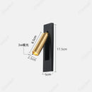 Axyaa LED Wall Lamp with Adjustable Angle and USB Charging Port