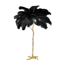 Axyaa Resin Feather Floor Lamp - Luxury Nordic Living Room Decor