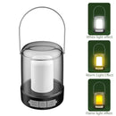 Axyaa Portable Rechargeable LED Camping Tent Light - Flame Effect Outdoor Lamp