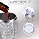 Axyaa Shiny Diamond Stainless Steel Tumbler Thermal Coffee Mug Drinkware