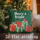 Axyaa Christmas Decorative Pillow Covers for Sofa Bedroom Car Cushion