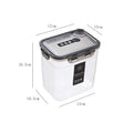 Axyaa Food Storage Canister Set | Keep Grains Fresh in Sealed Containers & Dispensers