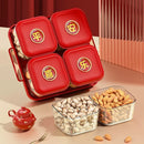 Axyaa Chinese Wedding Candy Box with Dried Fruit and Snacks