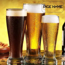 Axyaa High Waist Beer Glass 470ML - Streamlined Whiskey Glass for Bar Party
