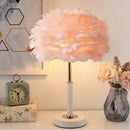 Axyaa Nordic Golden Triangle LED Table Lamp - Stylish Bedside Lighting