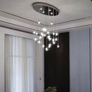 Axyaa Staircase Chandeliers LED Pendant Light for Modern Living Room