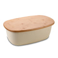 Axyaa Bamboo-Covered Bread Storage Box: Fresh Kitchen Storage Solution