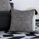 Axyaa Geometric Tassel Cushion Cover: Retro Boho Style Pillowcase for Living Room Sofa