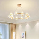 Axyaa LED Ceiling Lamp Chandelier for Modern Bedroom and Dining Room