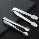 Axyaa Stainless Steel Food Tongs - Kitchen Cooking Utensil Twrer Clamp Silver Tweezer