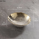 Axya Ceramic Oblique Mouth Bowl Set for Restaurant Specialty Tableware