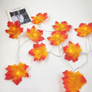 Axyaa Maple Leaf Fairy Lights Garland: Fall Decor for Home, Wedding, Party