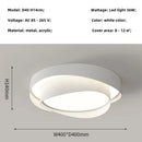 Axyaa Modern Creamy Ceiling Light for Bedroom, Study, and Dining Room