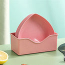 Axyaa Fruit Dish Set: Food Grade, Portable, Multi-function, No Fading Bone Dish