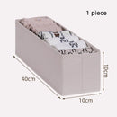 Axyaa Clothing Storage Box Drawer Organizer for Socks, Pants, Clothes - Bedroom Wardrobe Solution