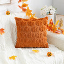 Halloween Plush Pumpkin Pillowcase by Axyaa