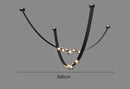 Axyaa Salon Chandelier Pendant Lights Dining Room Ceiling Lamps Home Decor Fancy Indoor Lighting