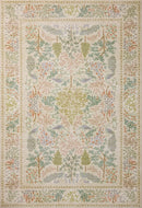 Nordic Plant Flower Print Living Room Carpet by Axyaa