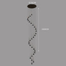 Axyaa Modern LED Pendant Light Chandeliers for Living Room Staircase Hanging Lamp