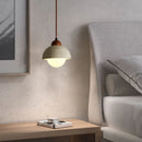 Axyaa Yellow Travertine LED Pendant Lamp - Modern Cave Stone Chandelier