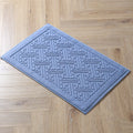 Axyaa Hotel Cotton Bath Mats in White, Red, Blue - High Quality, Thicken Design
