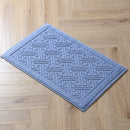 Axyaa Hotel Cotton Bath Mats in White, Red, Blue - High Quality, Thicken Design