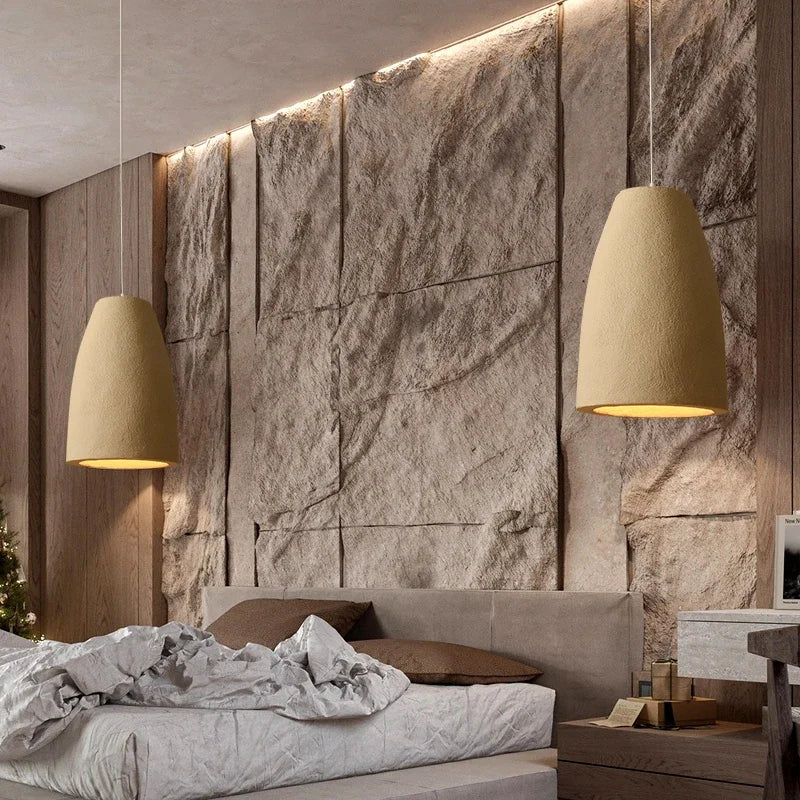 Axyaa Wabi Sabi LED Ceiling Chandelier for Dining Living Room Bedroom Bar Loft