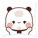 Cute Panda Bears Printed Pillow Case for Sofa Decoration by Axyaa