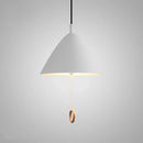 Axyaa Macaron Pendant Light: Modern Hanging Ceiling Lamp for Dining Room & Bedroom