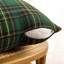 Axyaa Red Plaid Christmas Pillow Covers for Festive Home Decor