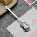 Axyaa Titanium-Plated Guitar Spoon - Music Bar Creative Gift - Stainless Steel